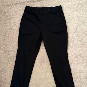 Elegant Black Cropped Pants